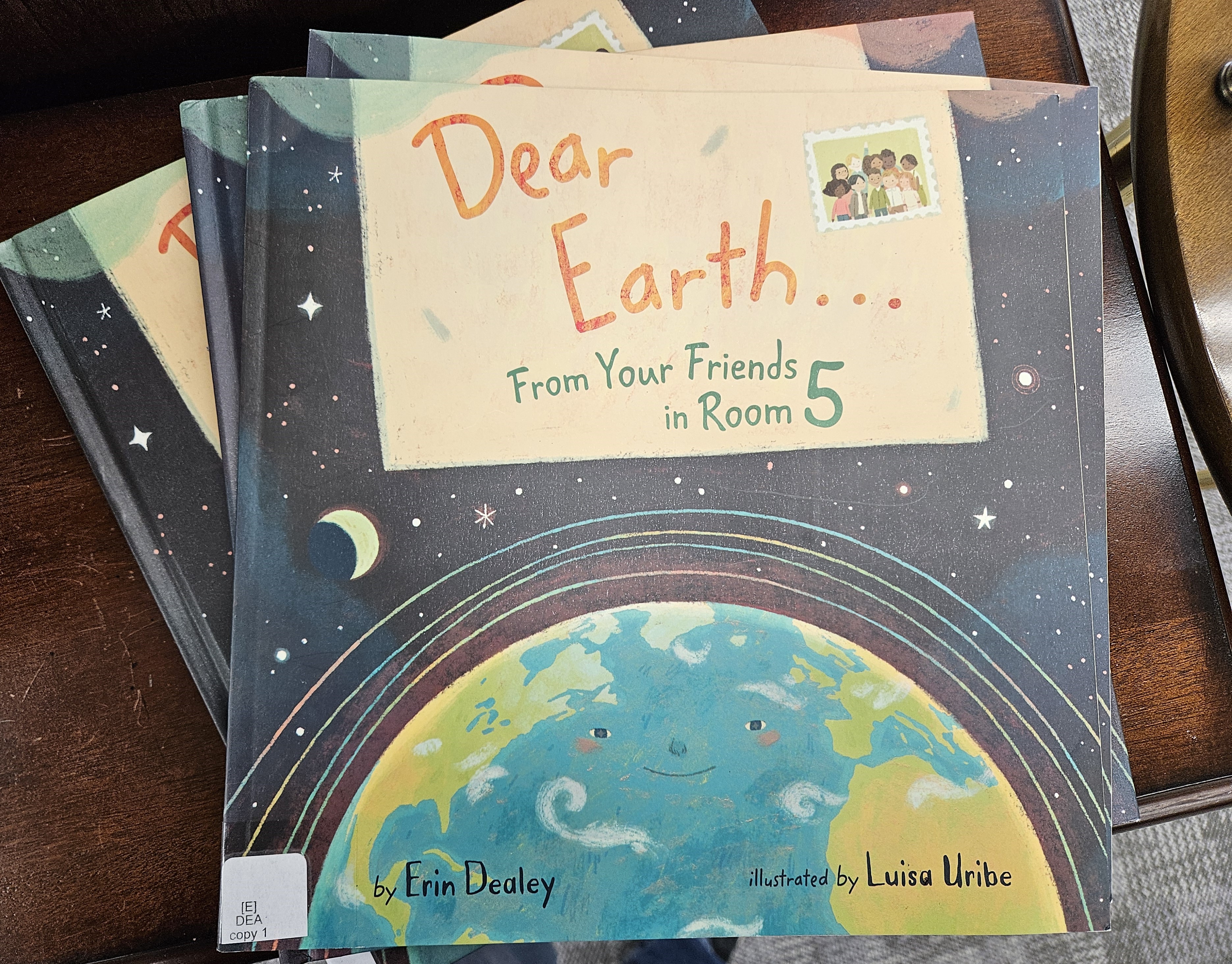 One Community One Book - Dear Earth.... From Your Friends in Room 5