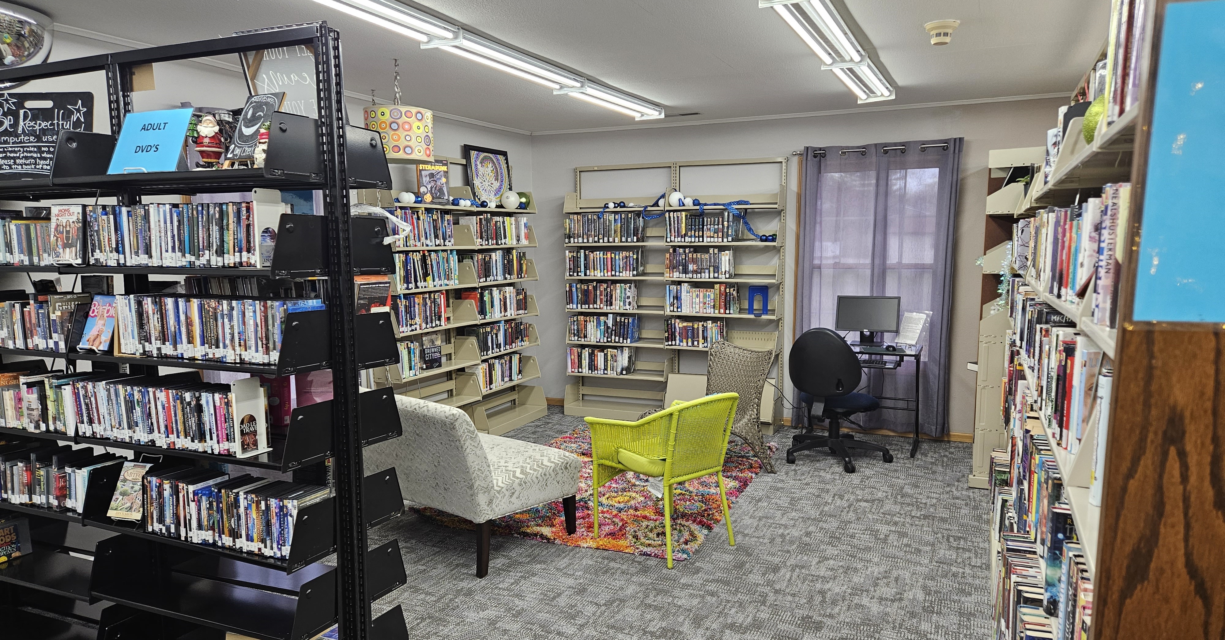 Young Adult Reading Area