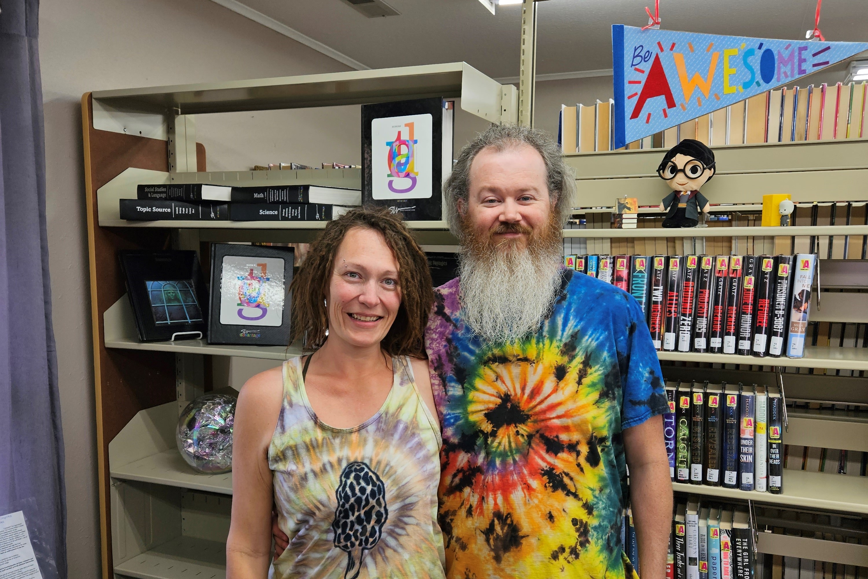 Thank you to our latest Story Book sponsors Ben and Hazel Davis from Flying Colors Tie-Dye.  